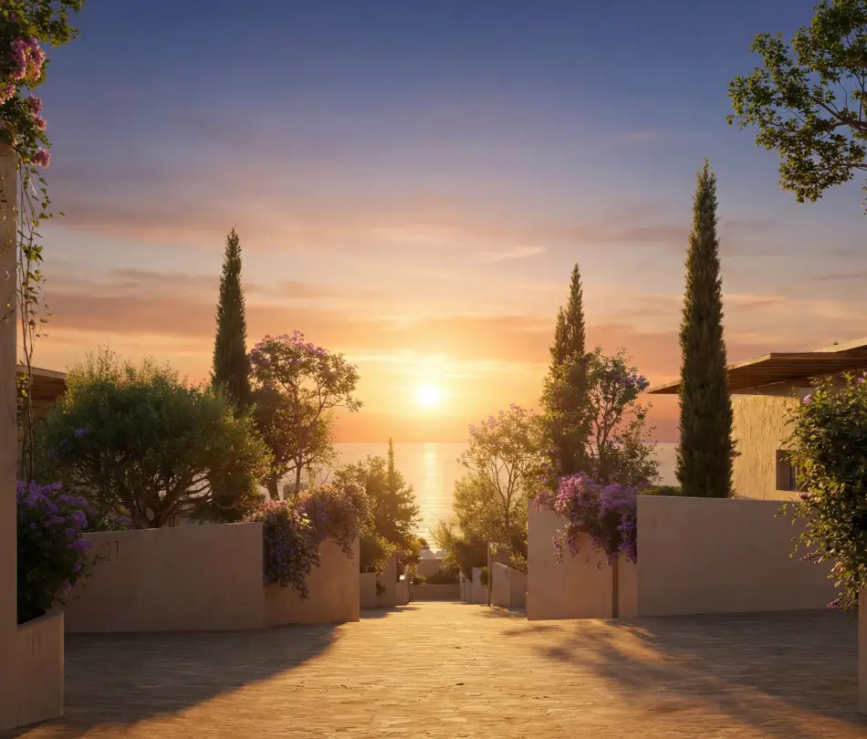 Ionian Coast Residences residential project in Palasë · Albanian Riviera